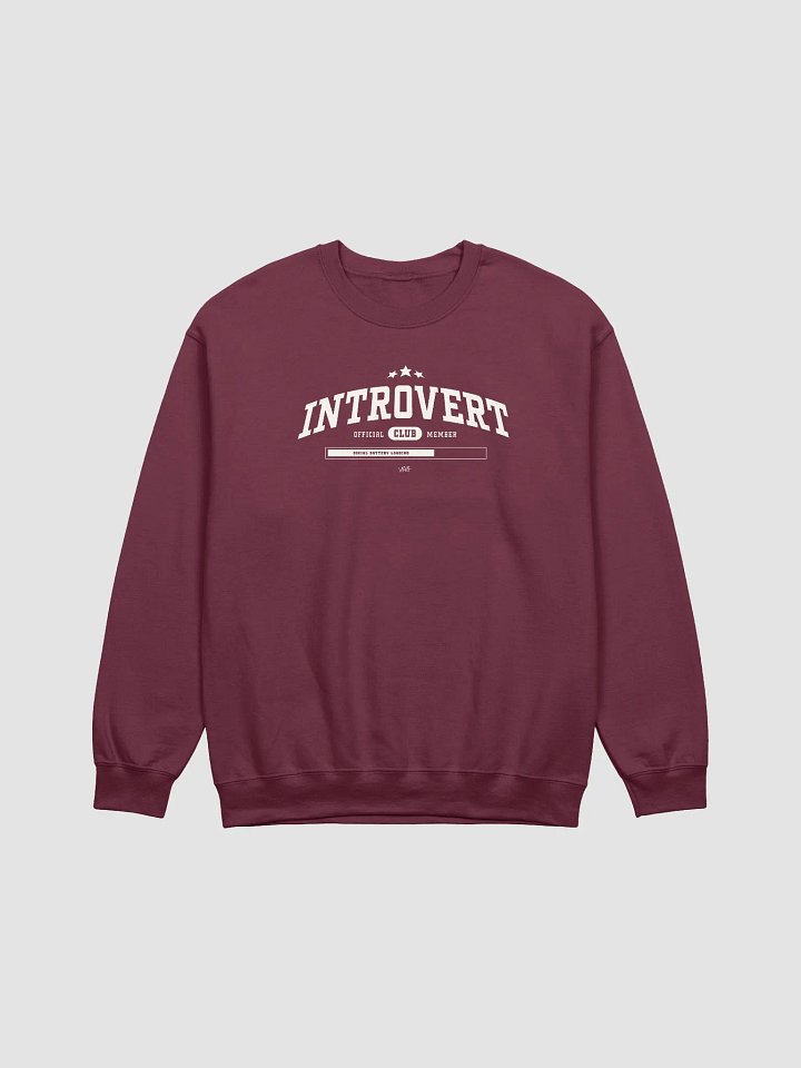 Introvert (Gildan Classic Crewneck Sweatshirt) product image (2)