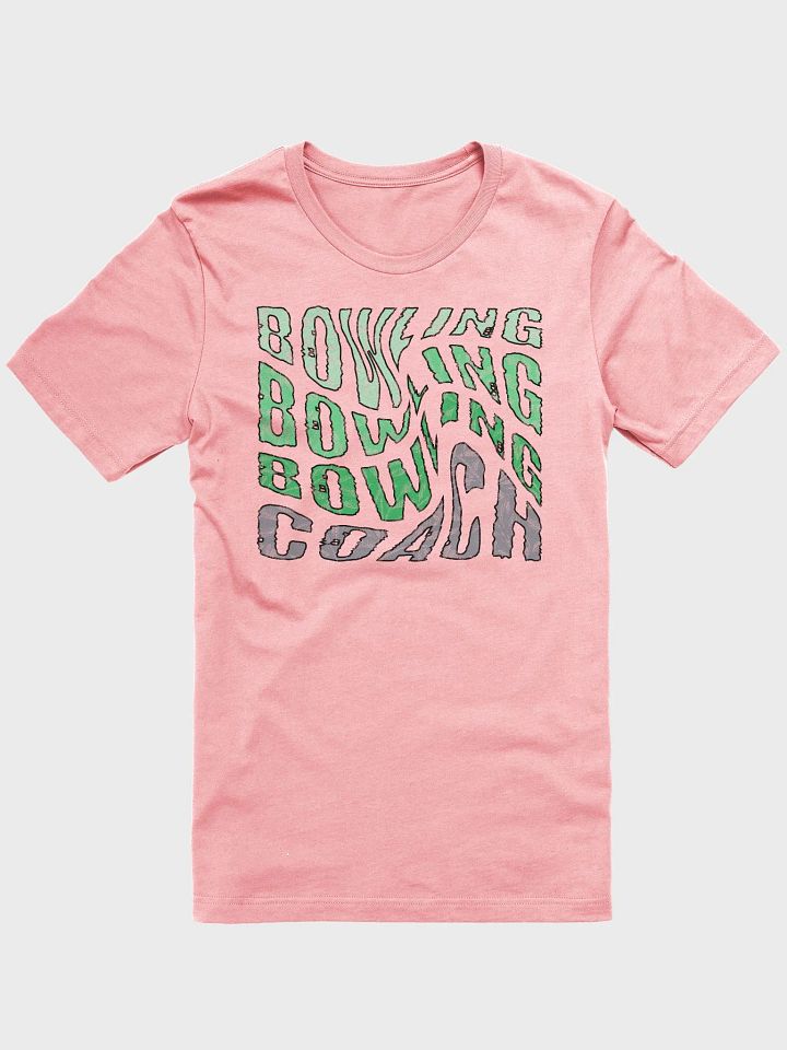 Bowling Coach Distorted T-Shirt product image (37)
