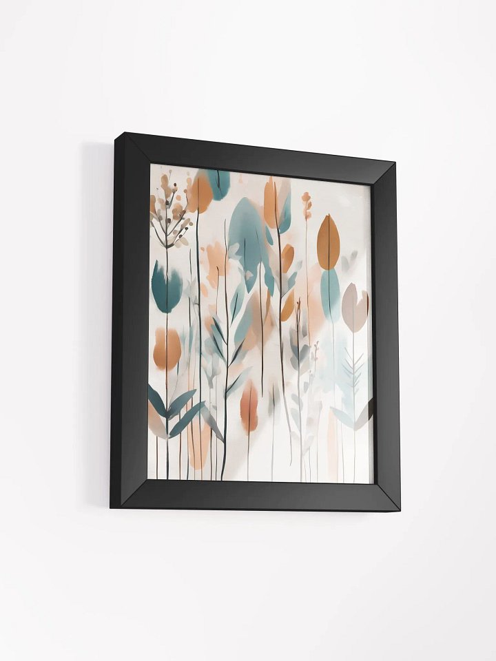 Serene Flora: Framed Matte Poster product image (22)