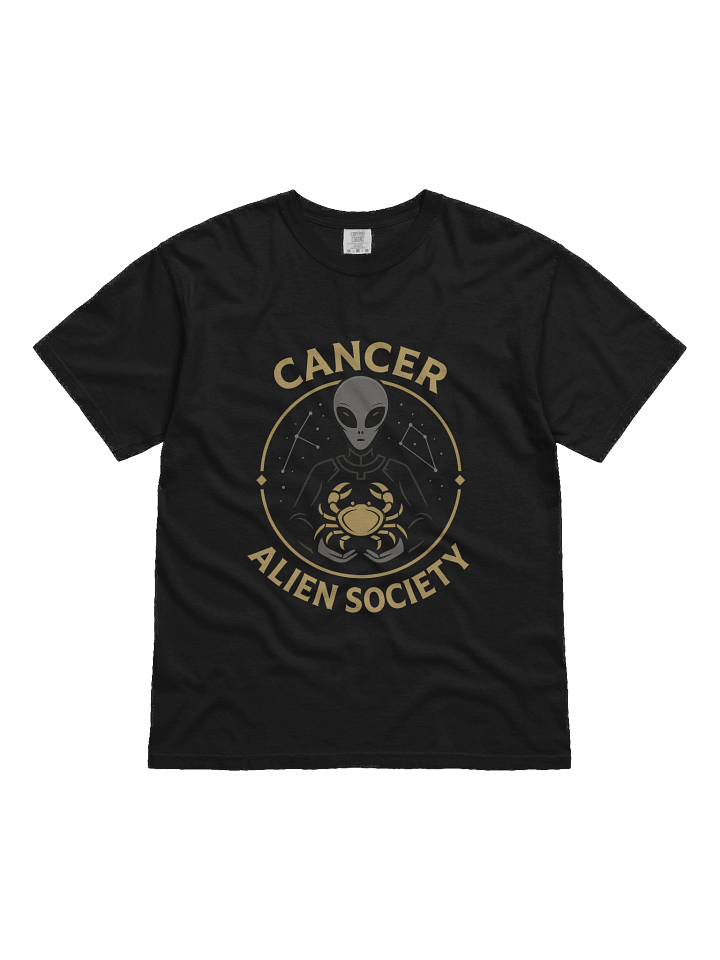 Cancer Alien Zodiac T-Shirt product image (1)