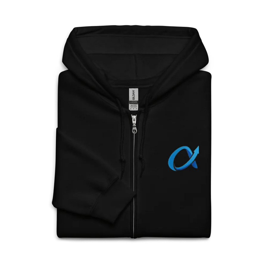 Alphatrends Zip-Up (White Text) product image (3)
