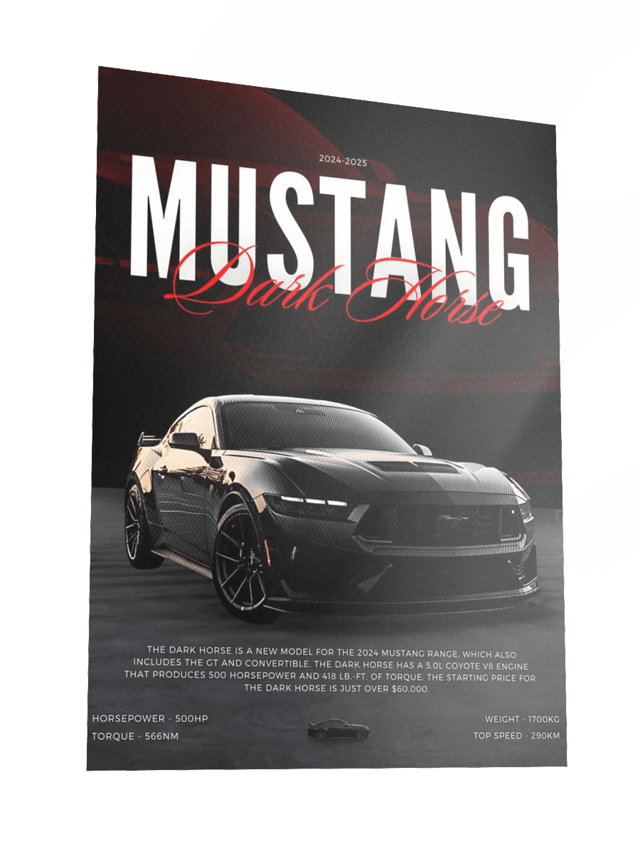 MUSTANG DARK HORSE product image (3)