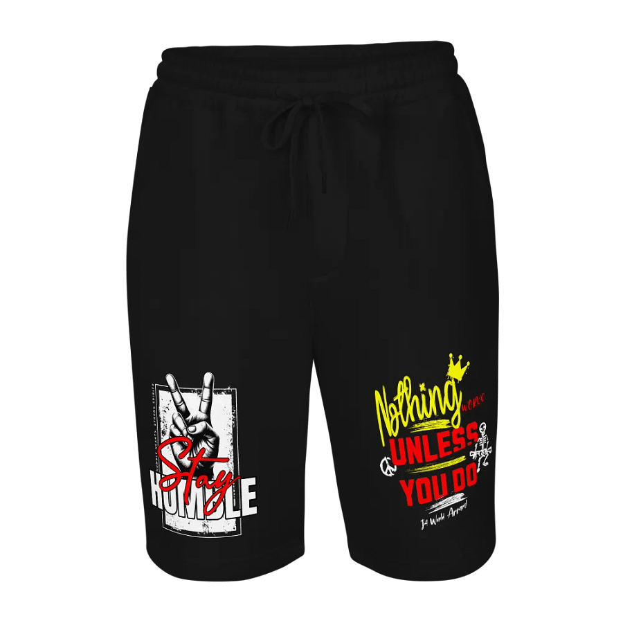 Stay Humble Fleece Shorts product image (7)
