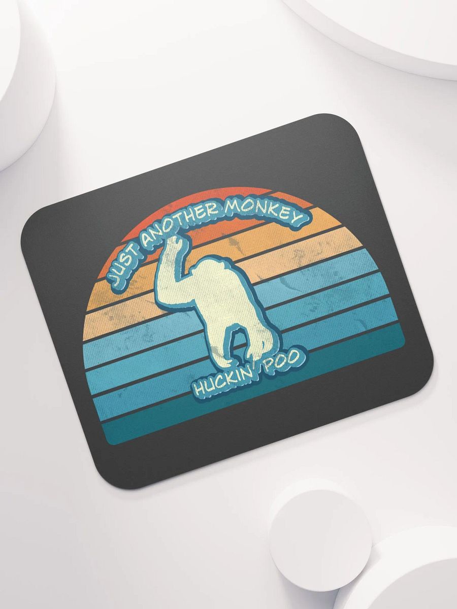 Retro Poo - Mouse Pad product image (7)