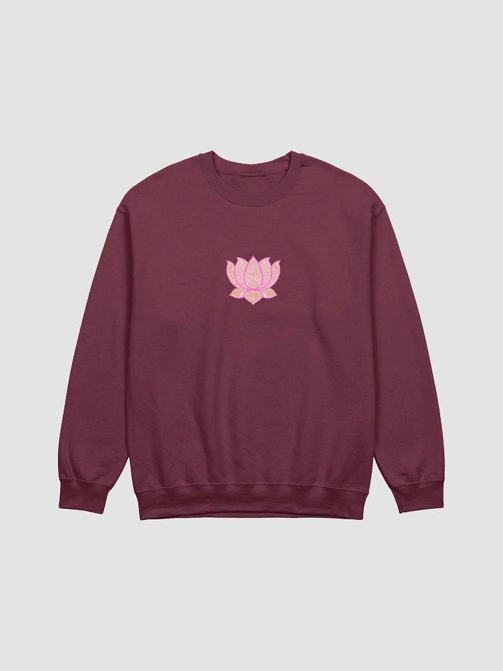 Lotus Bloom Gold Swirl Crewneck Sweatshirt product image (1)