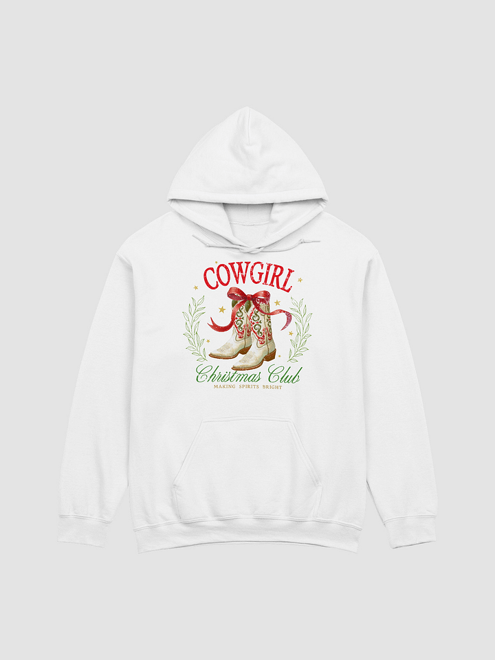 Cowgirl Christmas Club Hoodie product image (1)