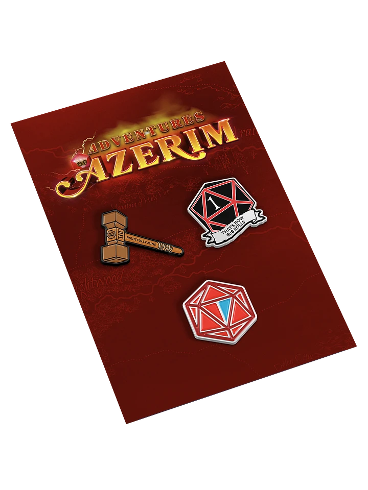 Adventures of Azerim Pin Set product image (2)