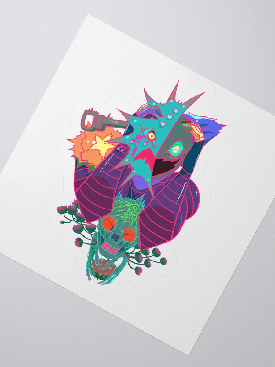 Nightmare Twistee Sticker product image (2)