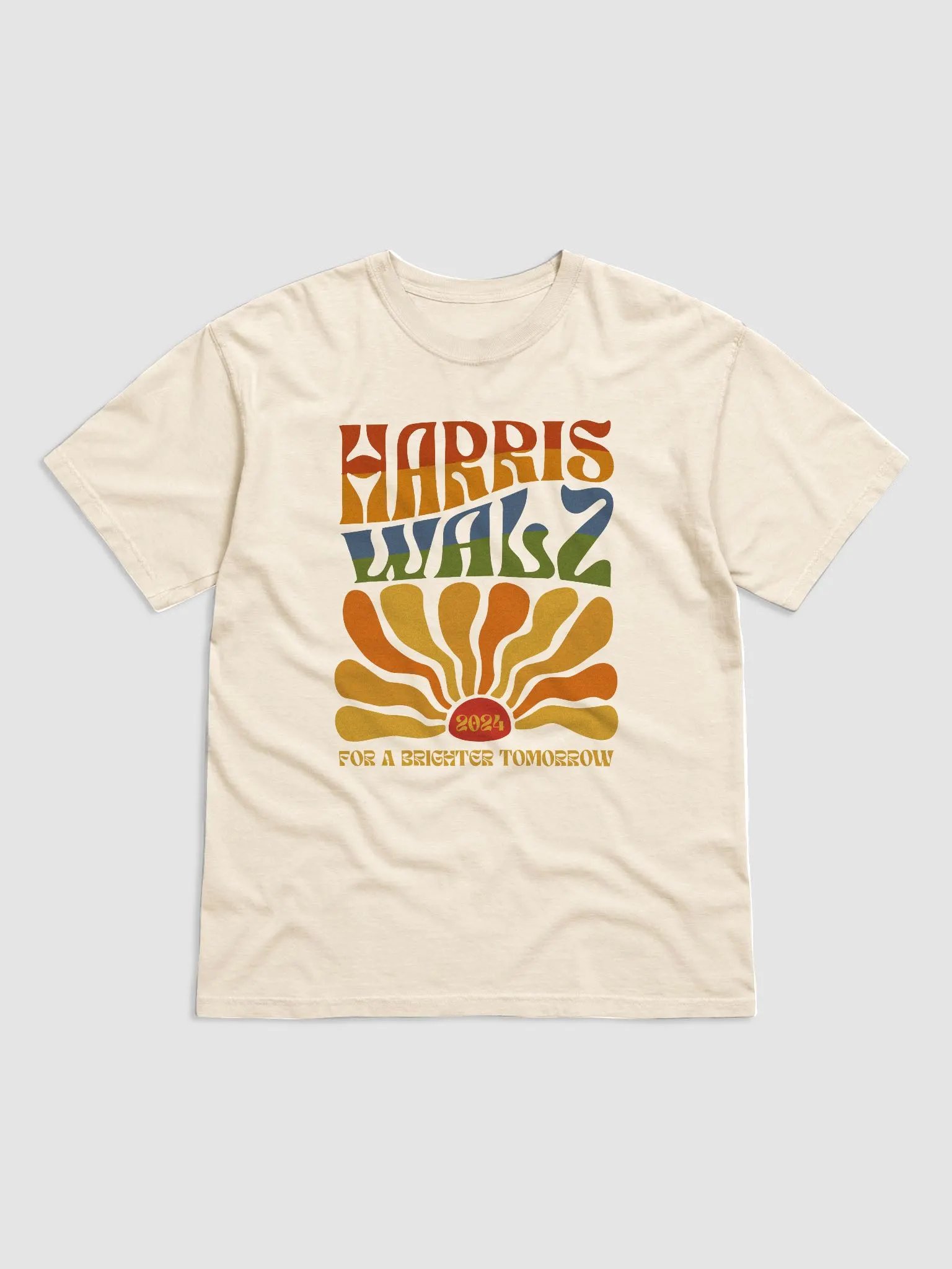 Harris Walz 2024 For A Brighter Tomorrow Unisex Shirt product image (1)