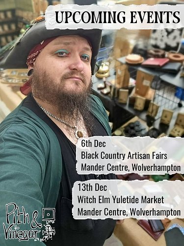 I have a couple of events lined up before Christmas, so there's still time to grab some genuine, handmade leather goods as pr...