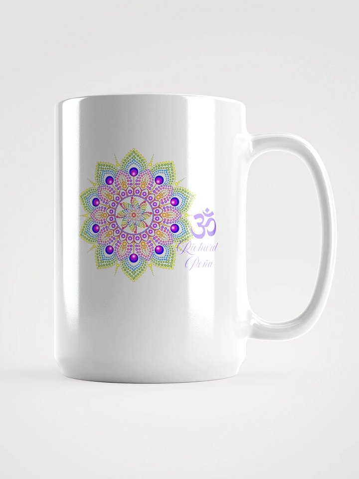Purple Om Richard Peña on glossy coffee mug product image (1)