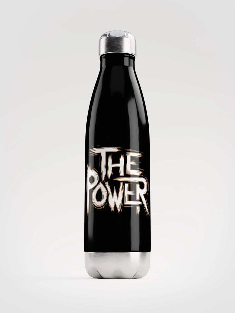 The Power Stainless Steel Water Bottle product image (1)