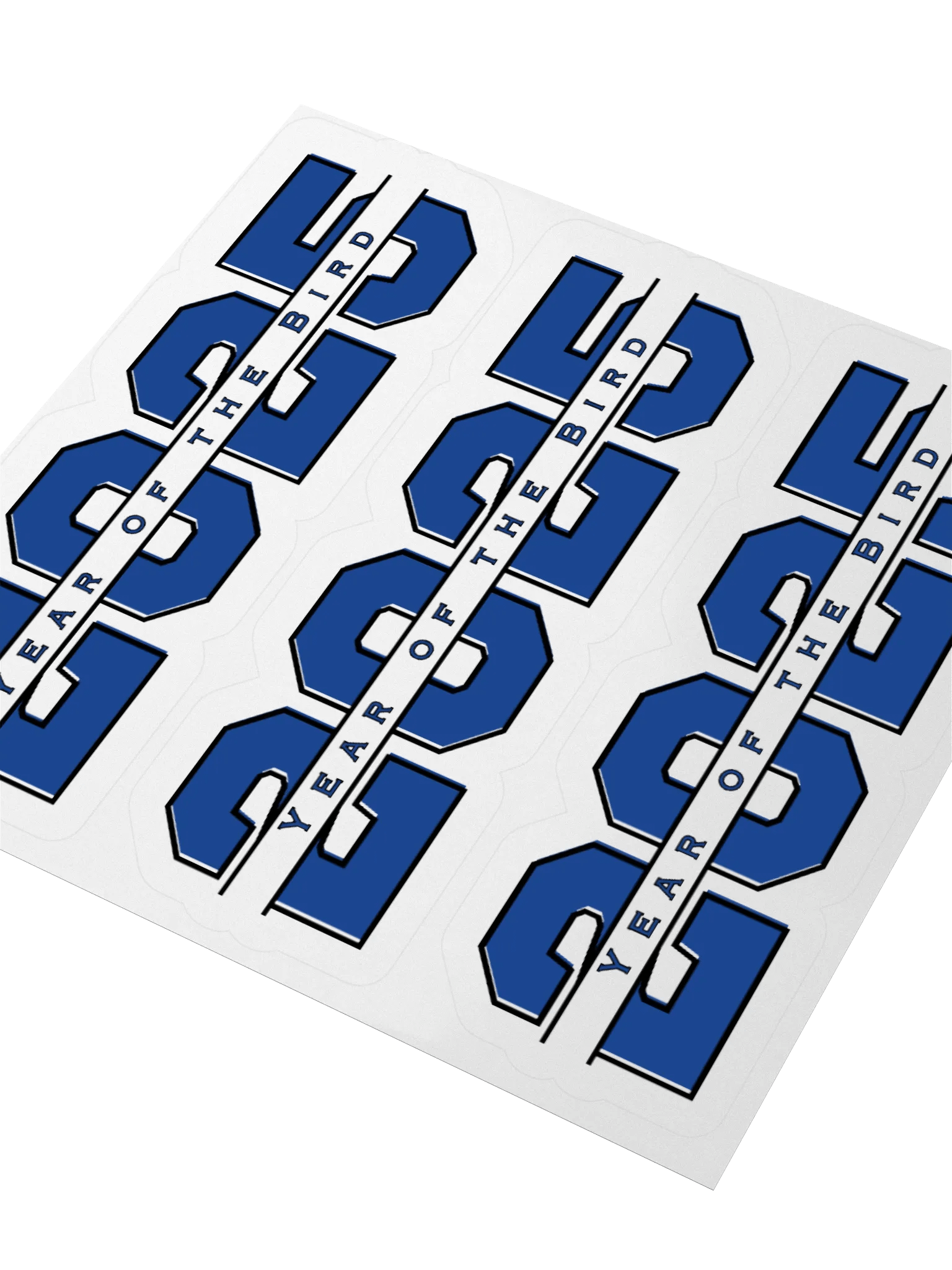 Blue "Year of the Bird" Stickers product image (3)