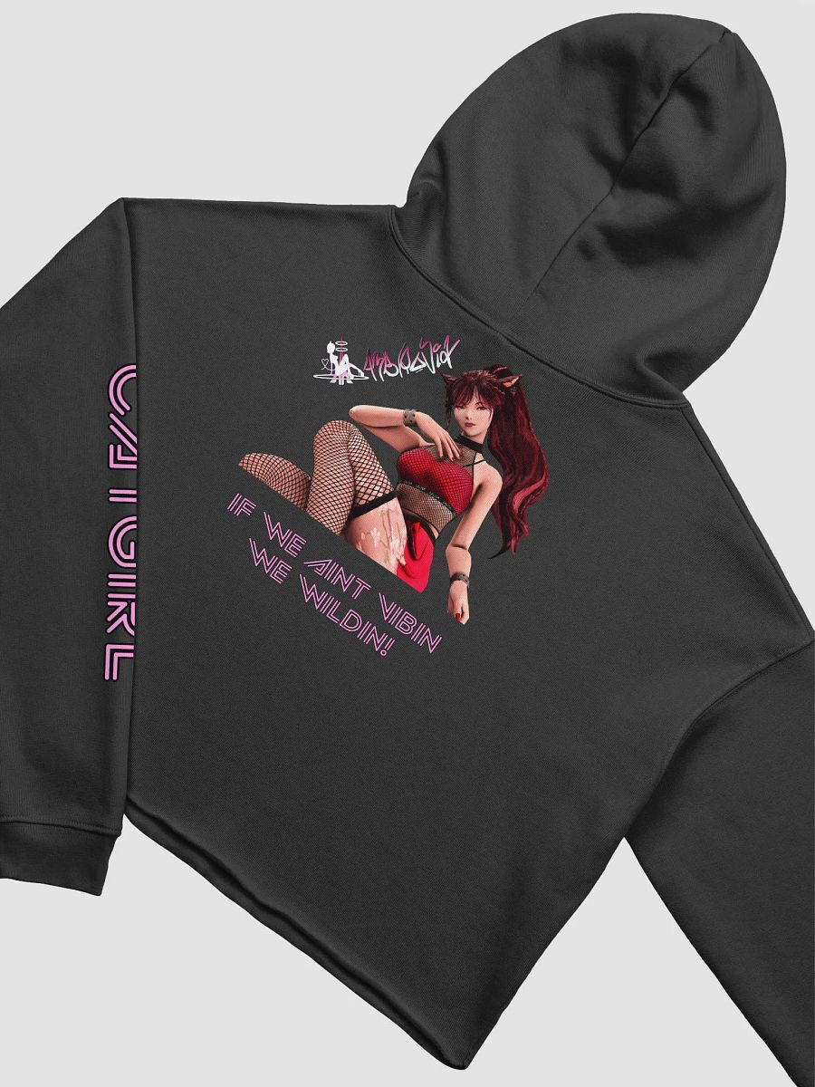 Hardstyle Catgirl Crop Hoodie product image (3)