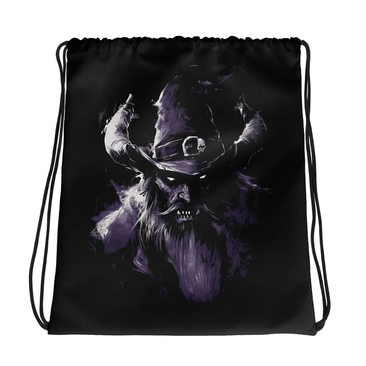 Dark Viking Drawstring Bag product image (1)