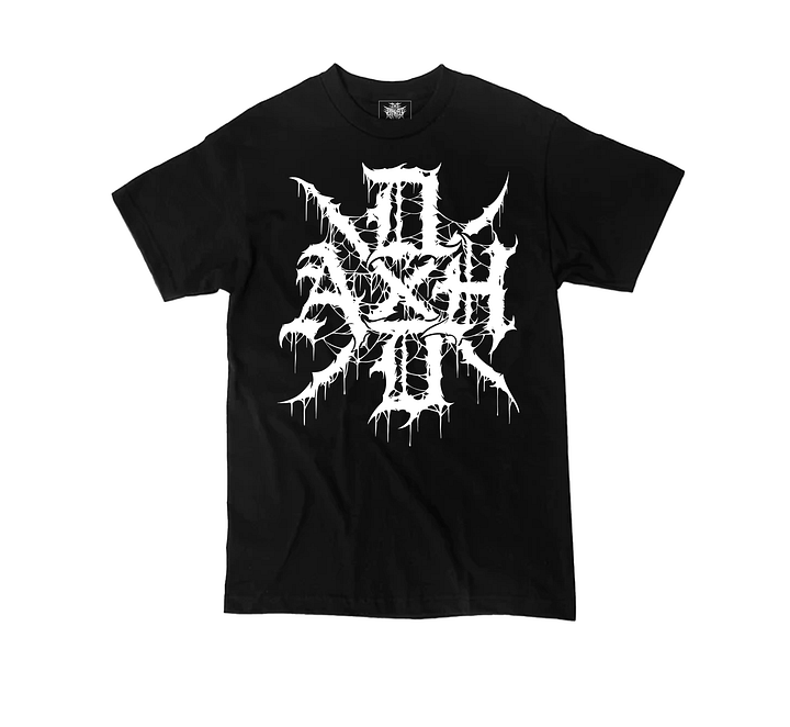 ADHD deathcore design tee shirt product image (1)