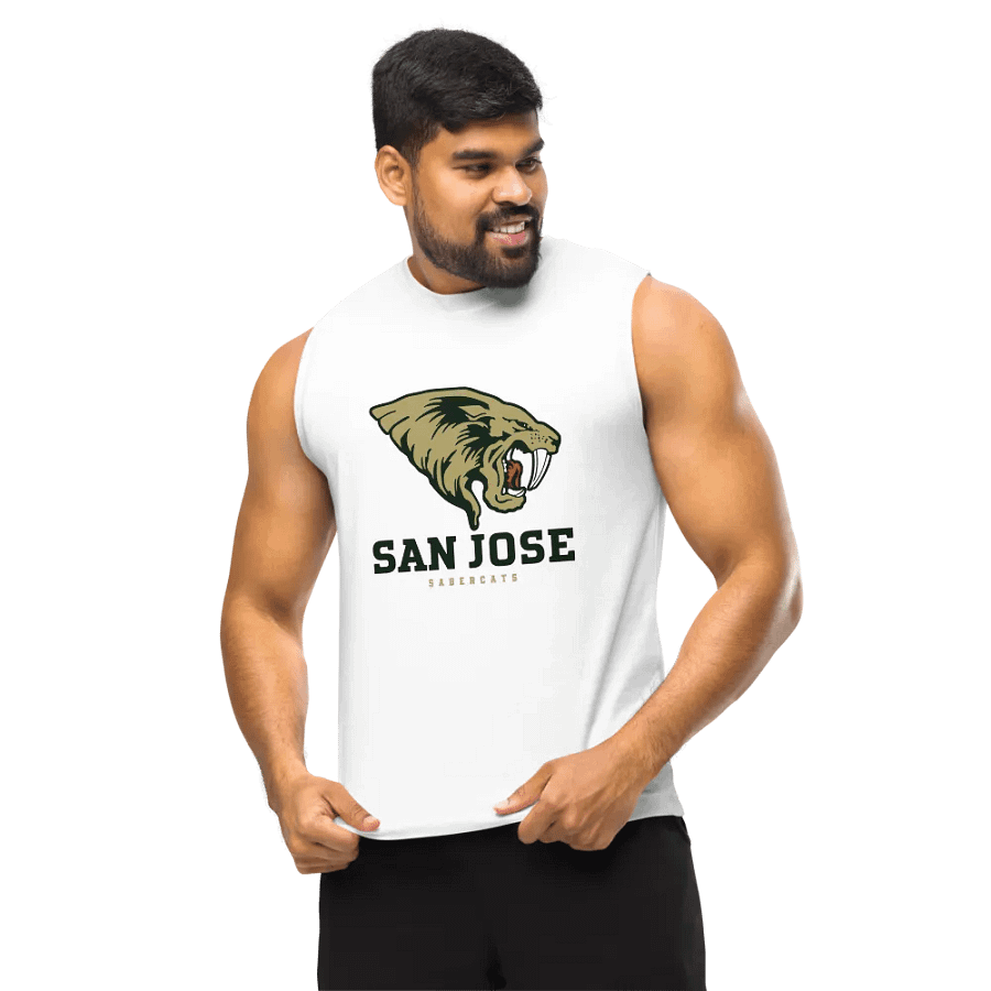 San Jose Sabercats Team Muscle T-Shirt product image (10)