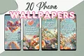 Butterfly Garden Set of 20 Phone Wallpapers #579 product image (1)