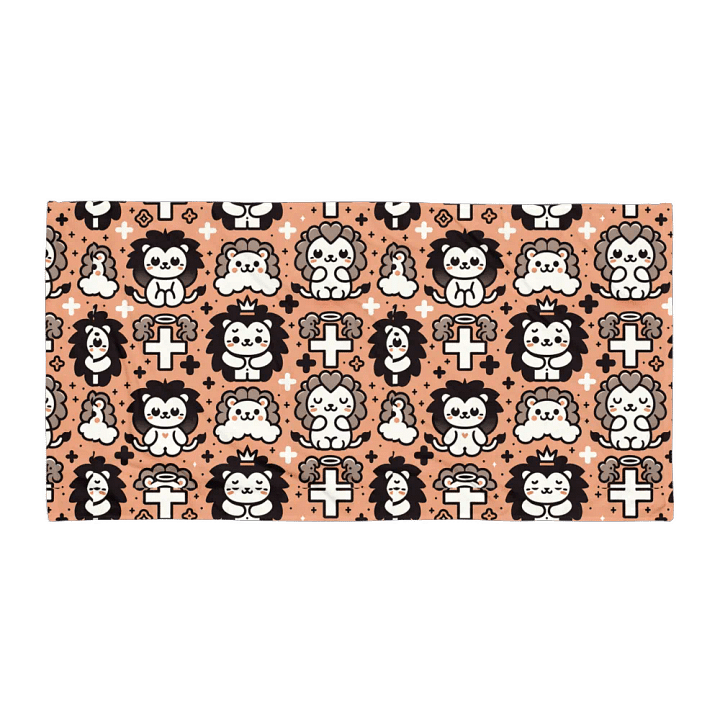 Lions and Crosses Towel product image (1)
