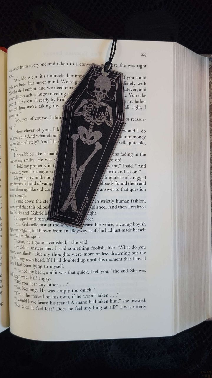 Skeleton Bookmark product image (1)