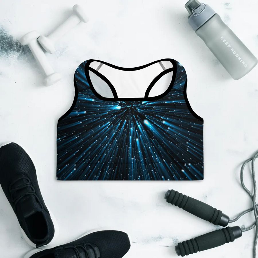 Hyperspace Journey Padded Sports Bra product image (12)