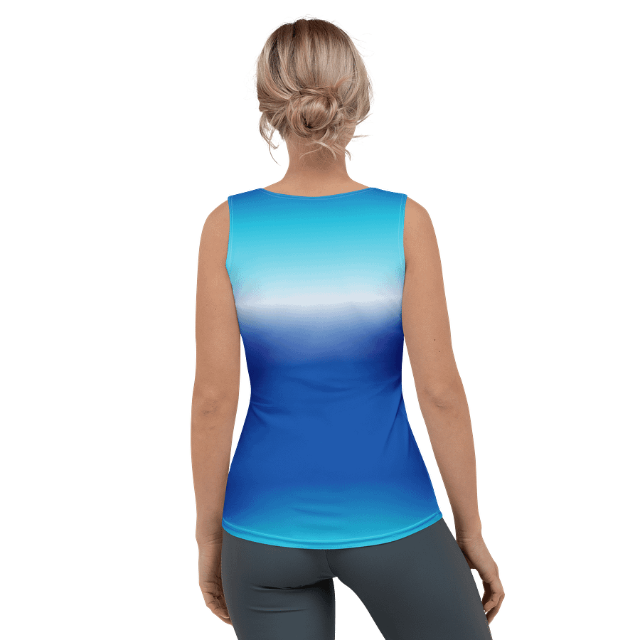 Azure Symmetry Women's Tank Top product image (2)