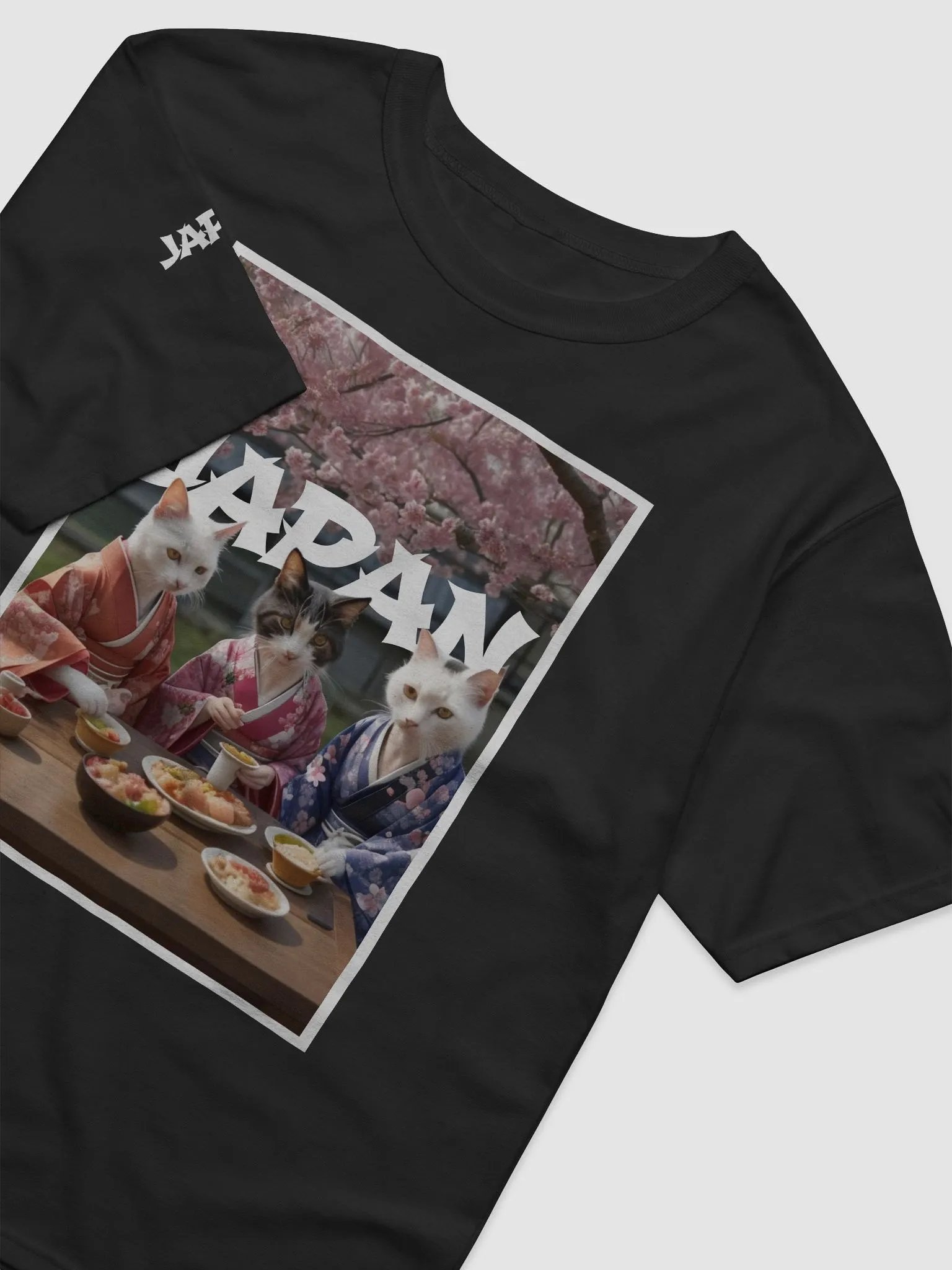 Japanese Cat T-Shirt product image (3)