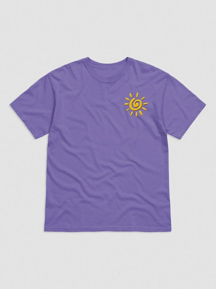 Spiral Sunburst Cotton T-Shirt product image (41)