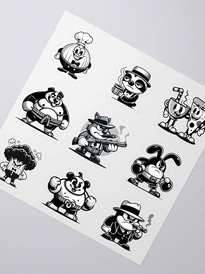 Vintage Cartoon Stickers product image (2)