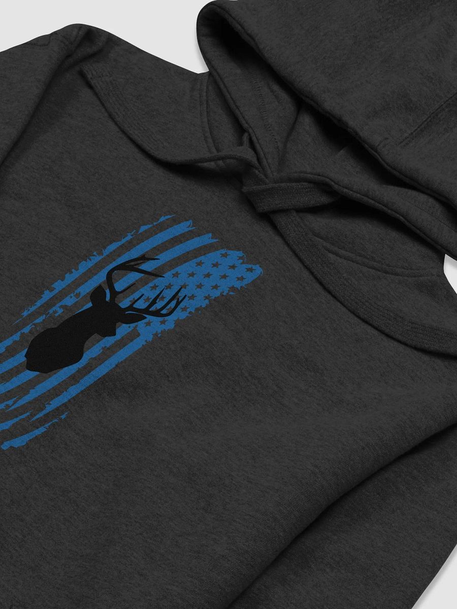 Blue Flag Deer Hunting Hoodie product image (8)