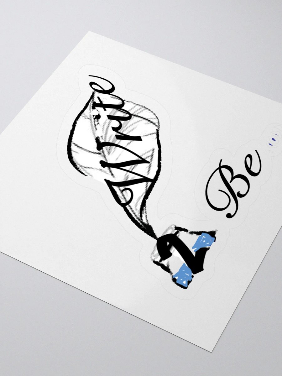 Write 2 Be Sticker product image (8)
