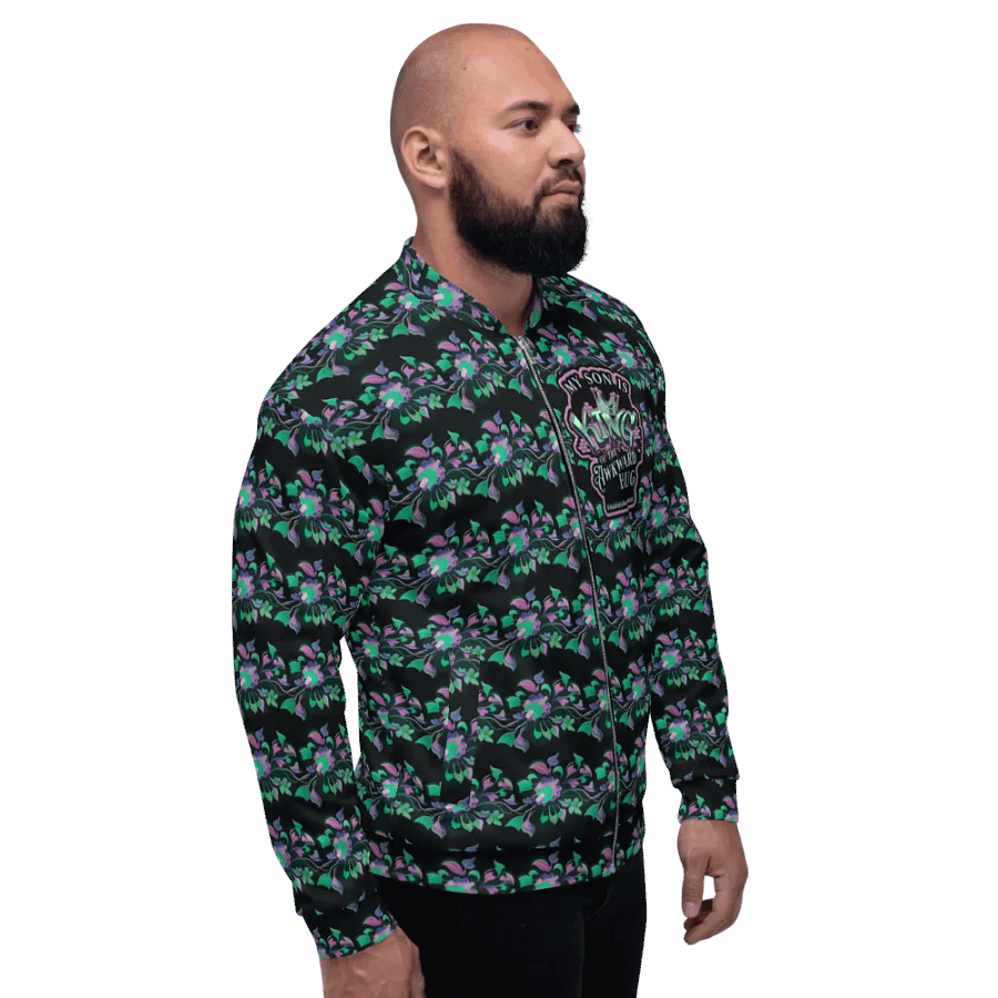 King of the Awkward Hug #AutismAwareness All Over Print Jacket product image (7)