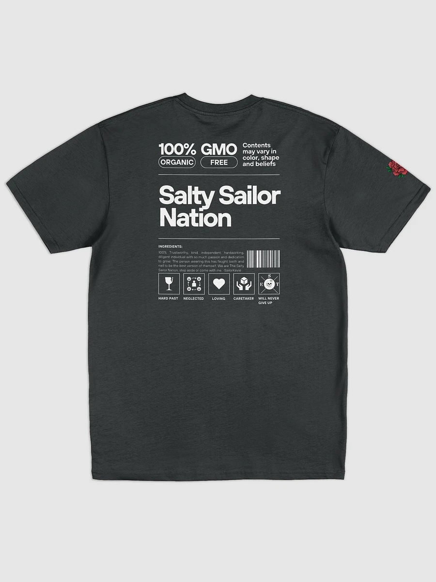 100% Organic Salty Sailor Nation Tshirt (Darks) product image (1)