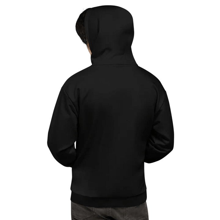 Mellow Ribbon Hoodie (black+orange) product image (2)