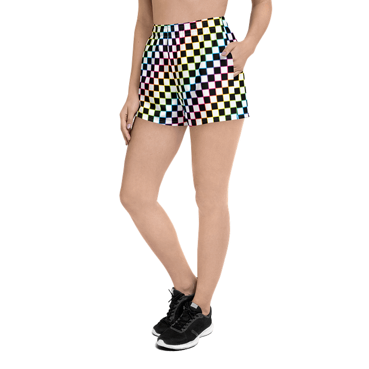 Rainbow Checkered Shorts product image (2)