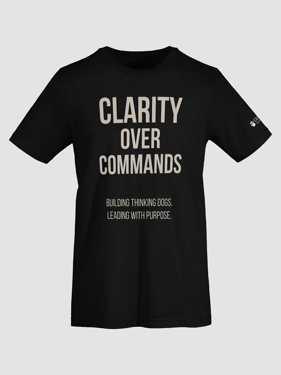 CLARITY OVER COMMANDS T-Shirt product image (5)