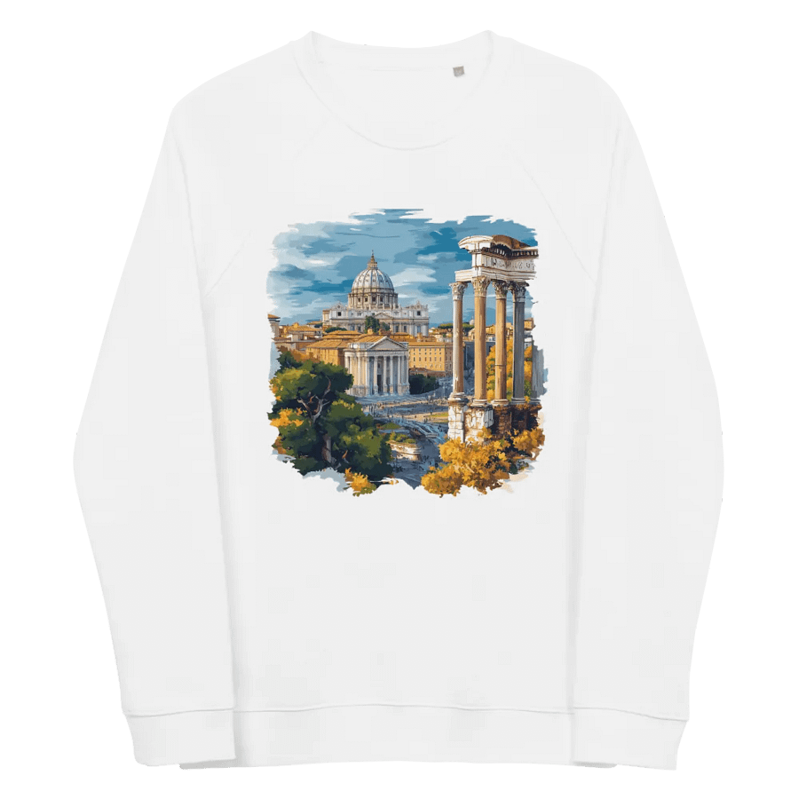 Rome City Unisex Hoodie – Ancient Ruins & Vatican Vibes product image (5)