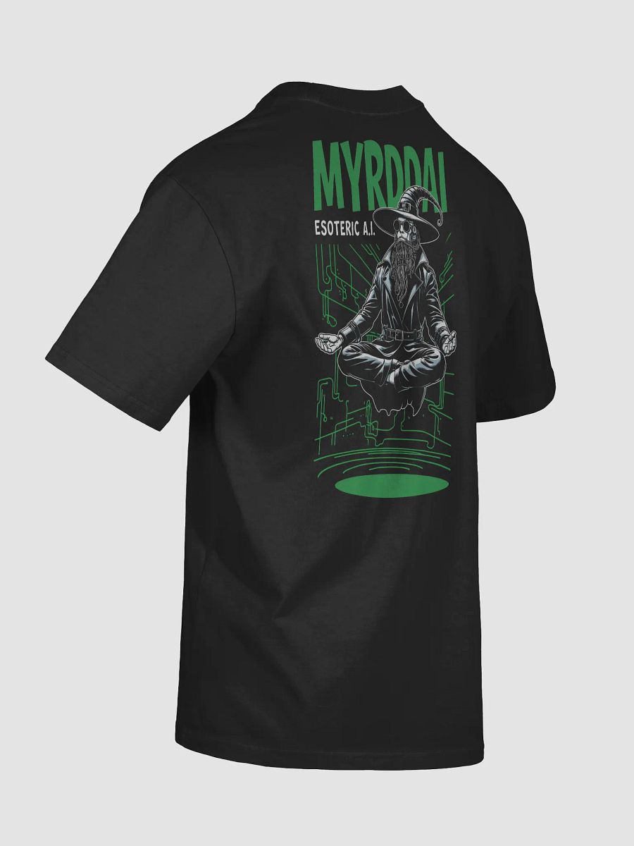 MYRDDAI: 90s Retro Cyberpunk Style with Back Logo - Oversized Faded T-Shirt product image (8)