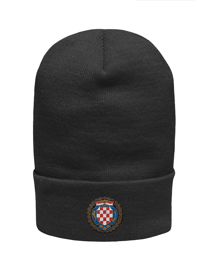 Royal Crest Cuffed croatian Beanie product image (1)