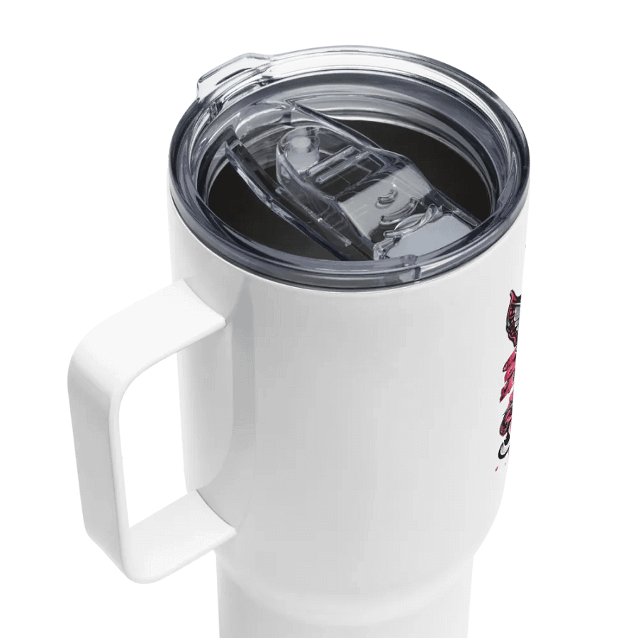 Gothic Scream Queen Skull Travel Mug product image (4)
