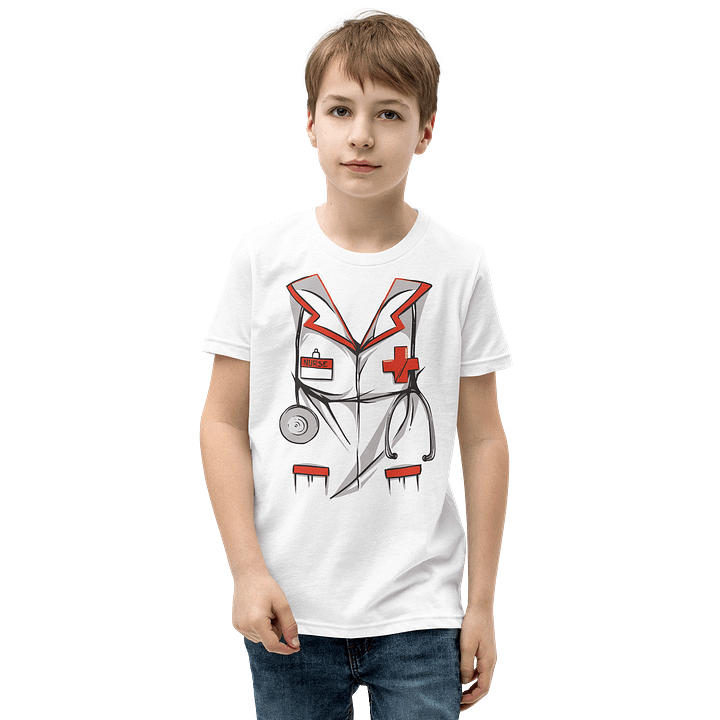 Nurse Halloween Costume Funny T-Shirt For Kids product image (17)