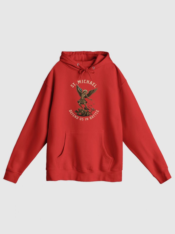 St Michael Defend Us In Battle Hoodie product image (19)
