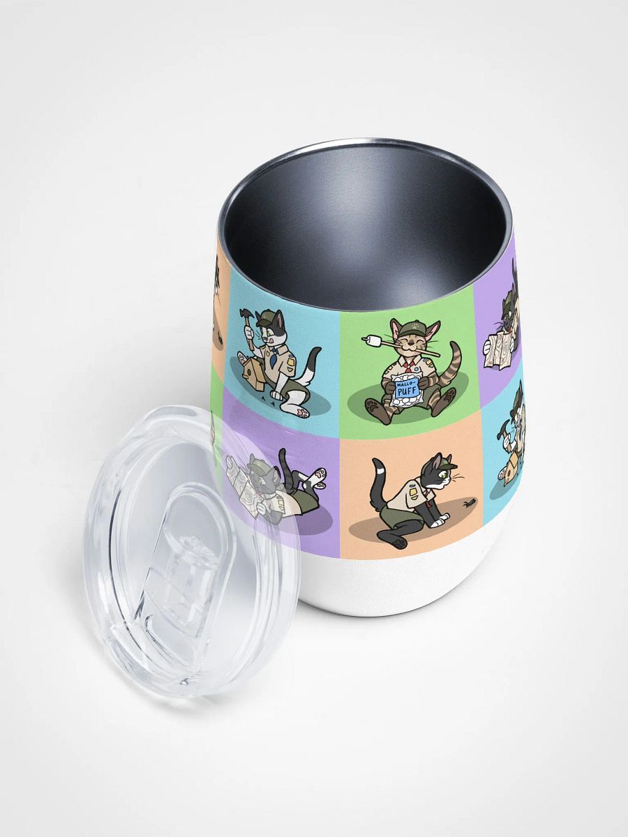 Goop Troop 4-Panel Wine Tumbler product image (3)