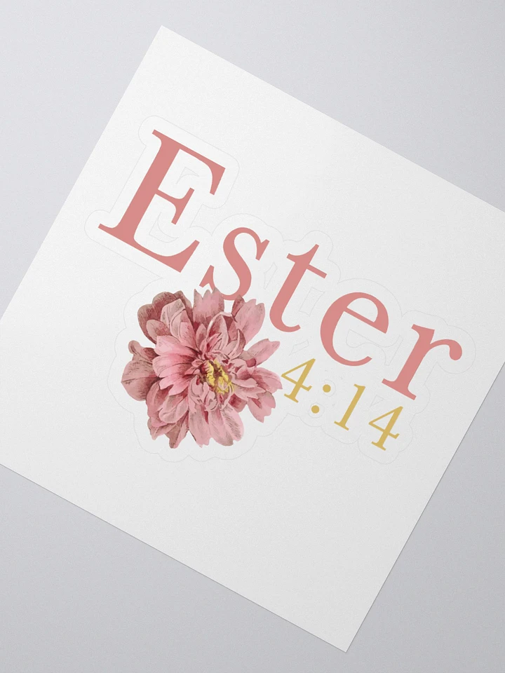 Elegant Ester 4:14 Floral Stickers product image (2)