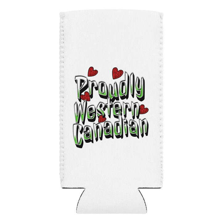 Proudly Western Canadian Pride Coozie Can Cooler product image (2)