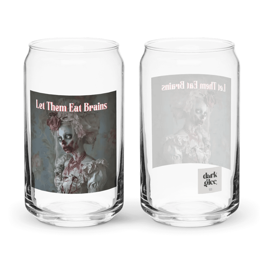 Zombie Marie Antoinette Can-Shaped Glass product image (9)