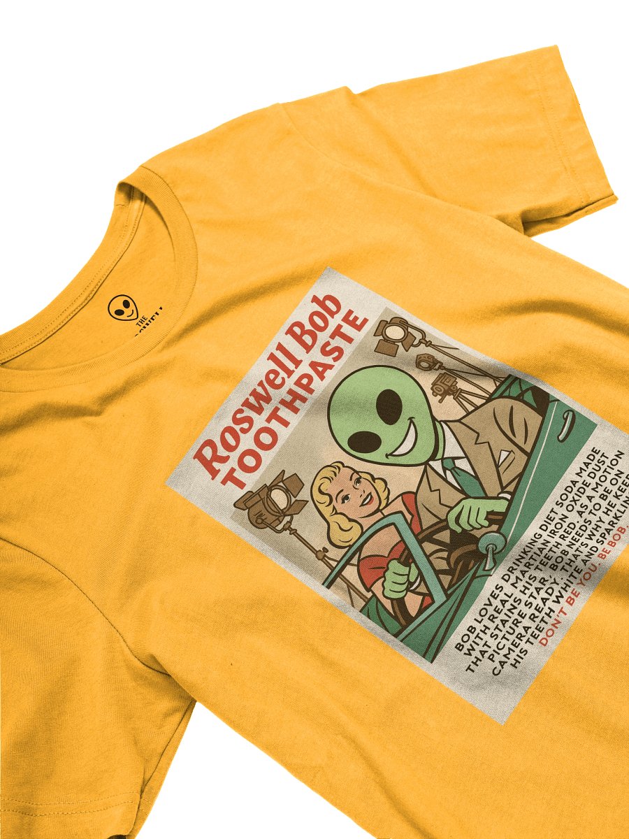 Toothpaste Roswell Aliens Movie Star 1950's Retro Poster Unisex T-Shirt product image (15)