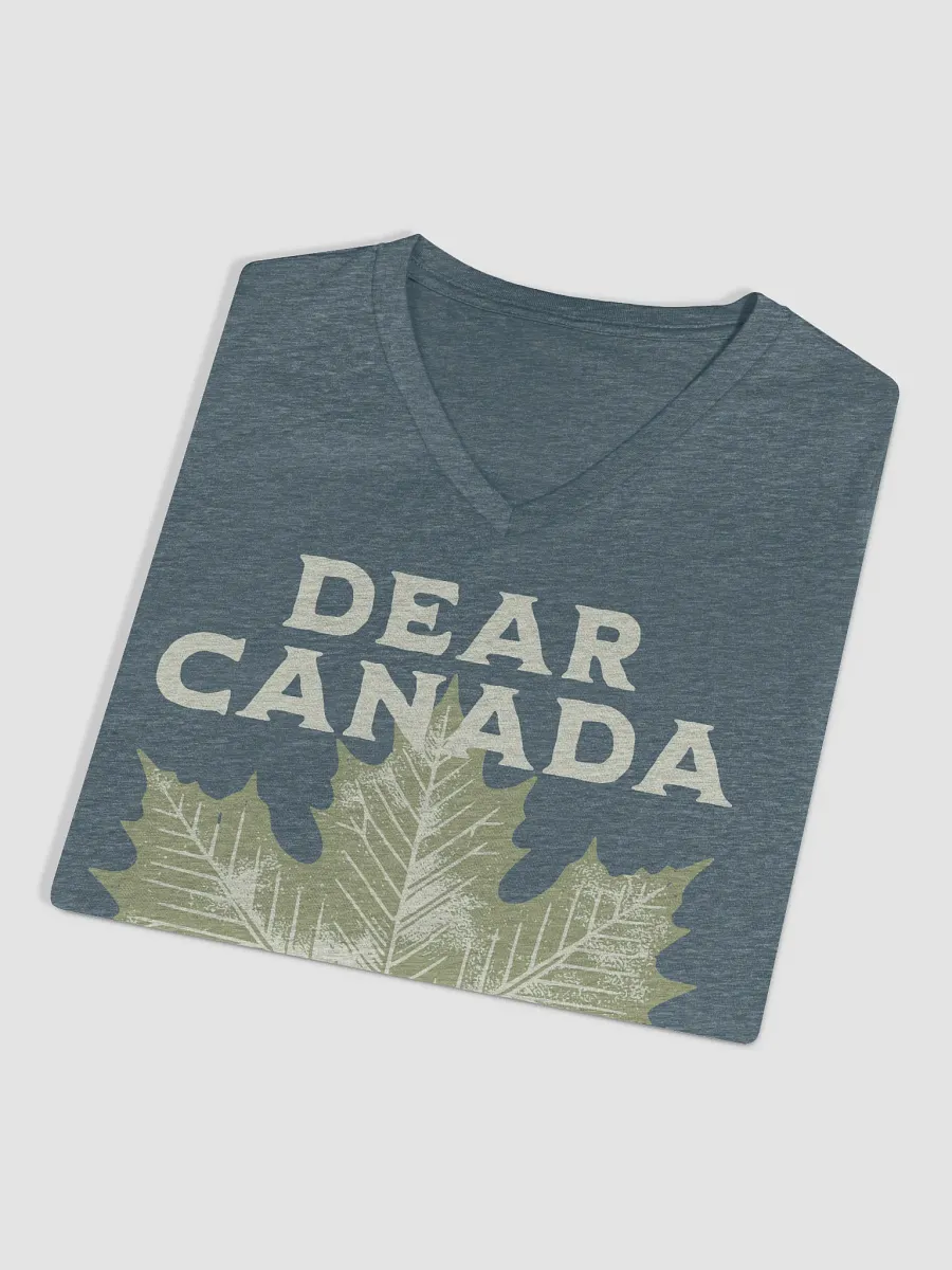 Dear Canada Statement V-Neck Tee product image (3)