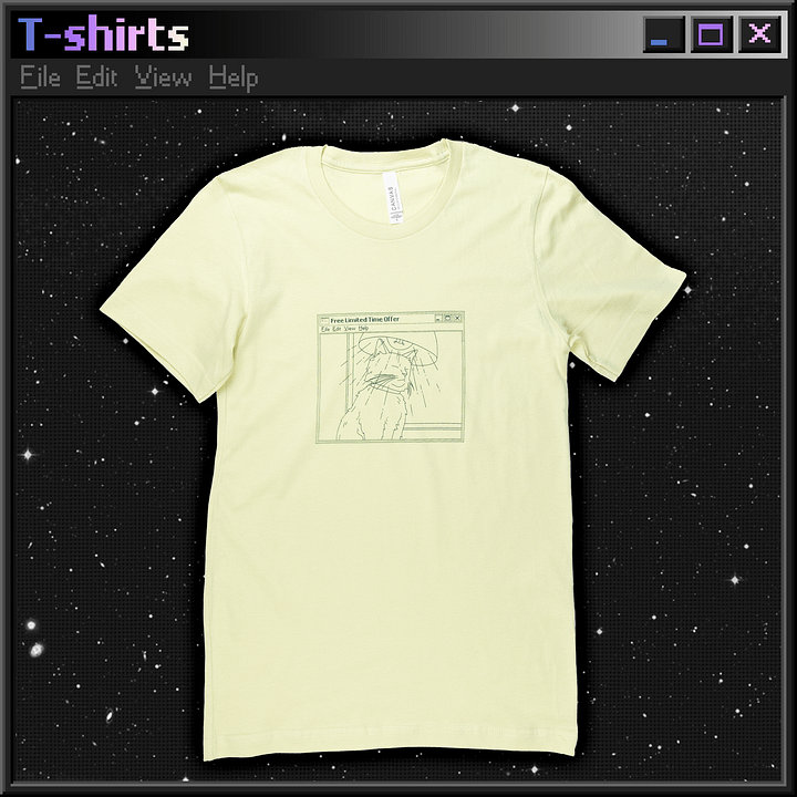 Lamp Cat T-Shirt product image (1)