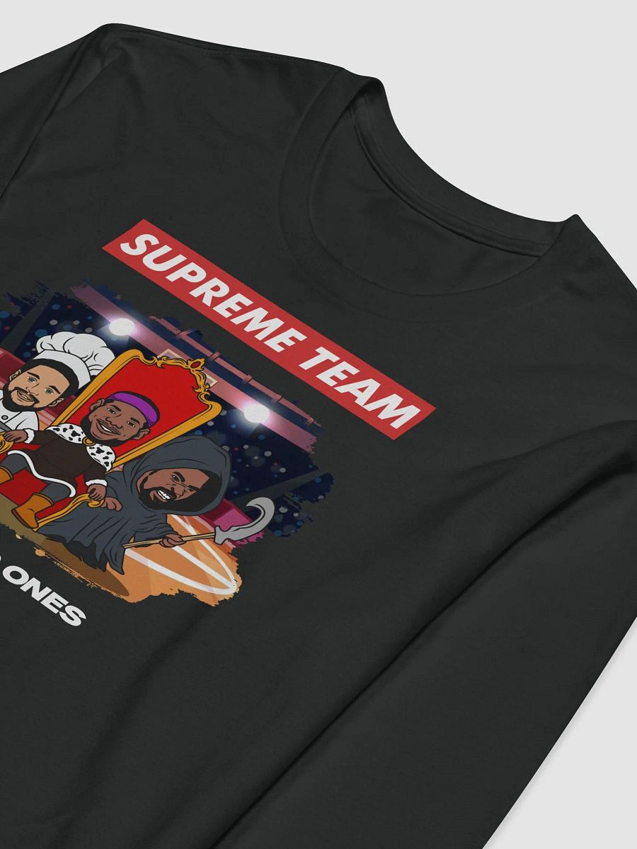 Supreme Team Long Sleeve Tshirt: Chef Curry / King James / Slim Reaper product image (3)